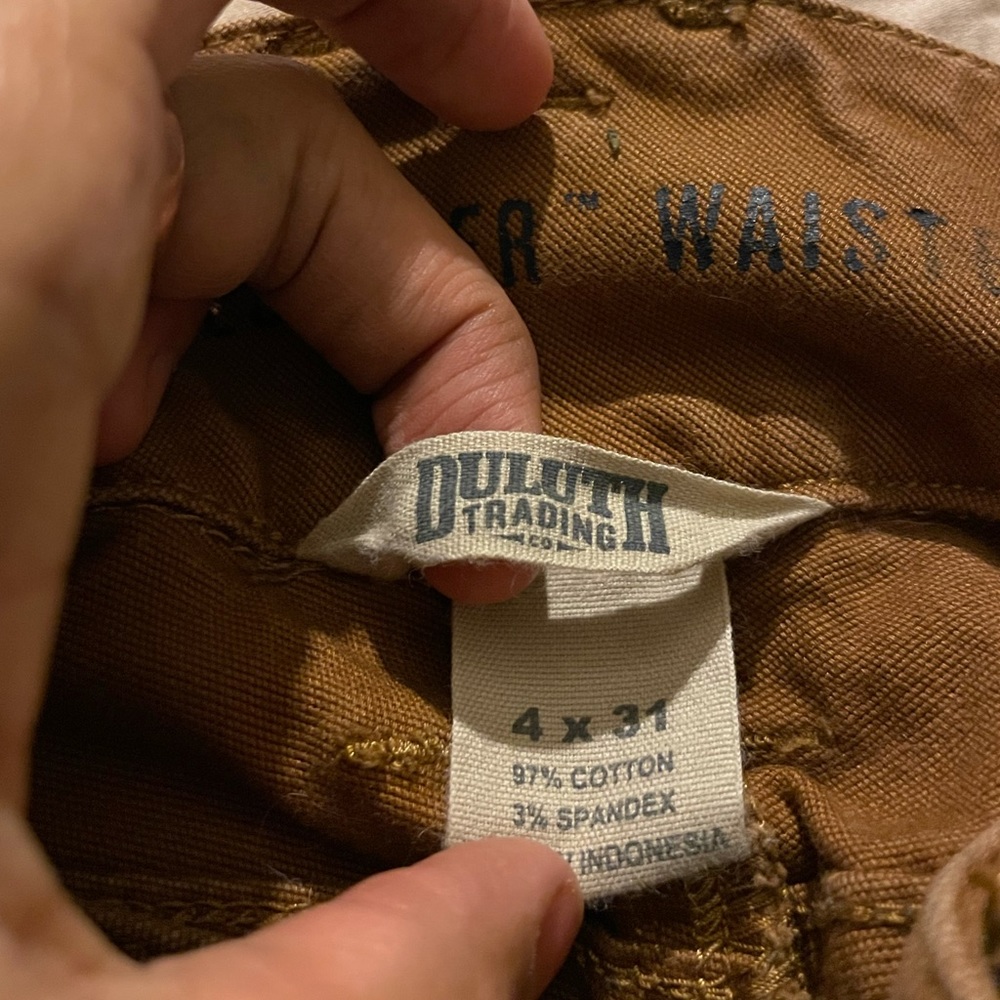 Duluth curve setter 4x31 women’s ( lots of pockets !!) work pants